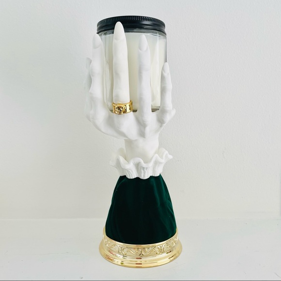 Bath & Body Works Other - Bath and Body Works BBW Halloween Witch Hand Candle Holder